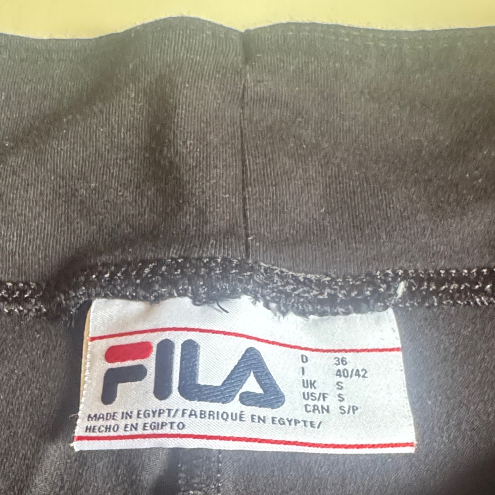 Fila Black Garment